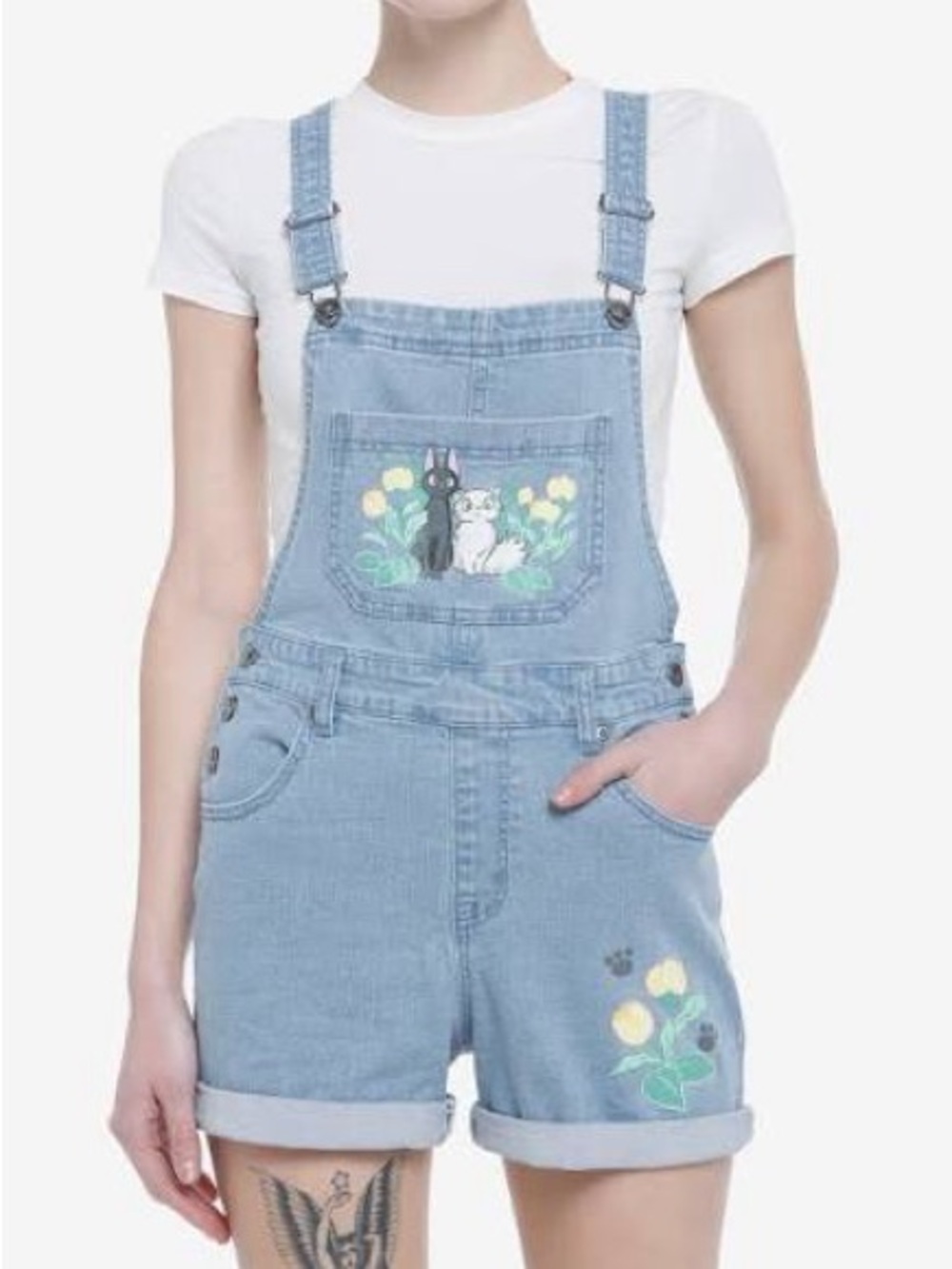 Her Universe Kiki’s Delivery Service Denim Shortalls